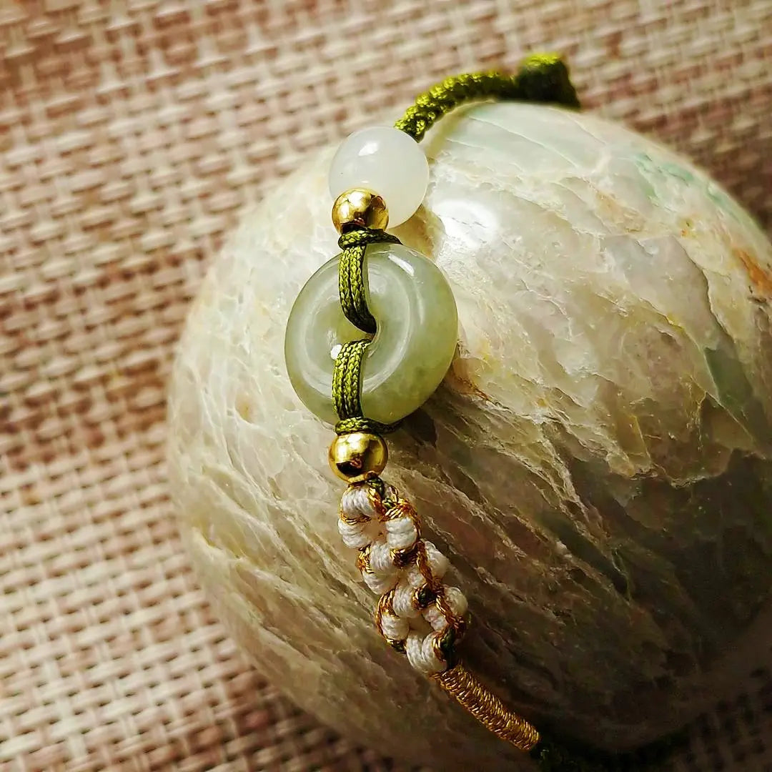 Pulseira Verde da Tranquilidade em Jade