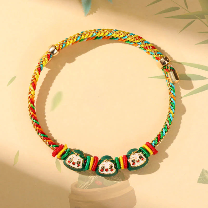 Pulseira Zongzi da Sorte para Crianças