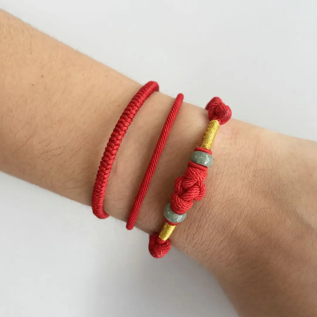 Pulseira Tibetana da Sorte e Fortuna