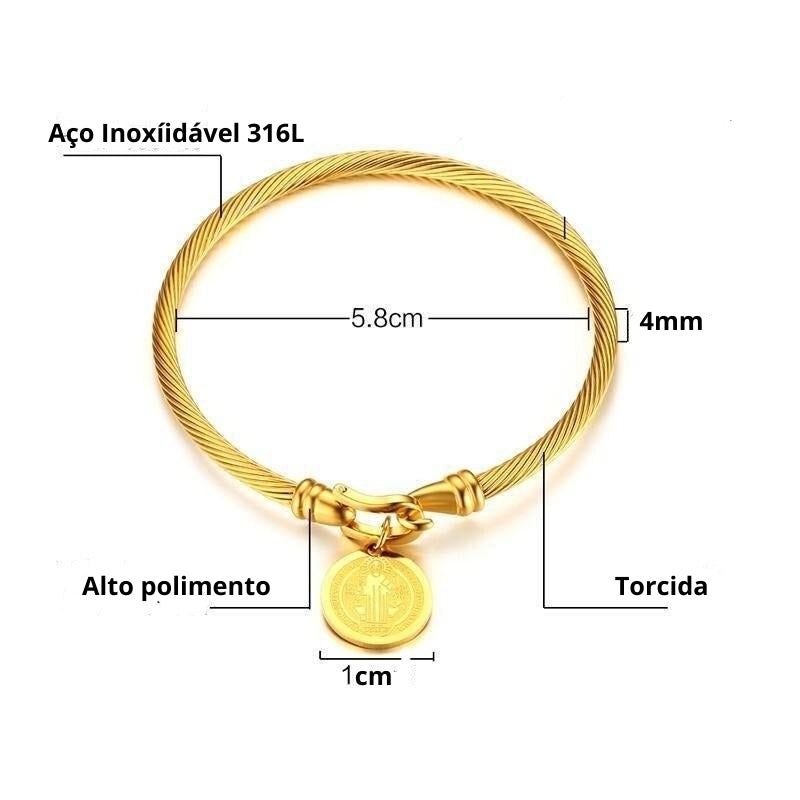 Pulseira de Proteção de São Bento