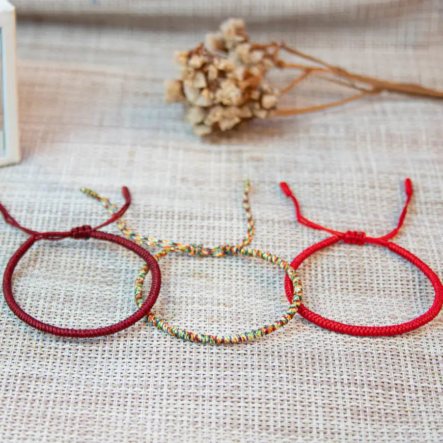 Pulseiras Budistas da Prosperidade
