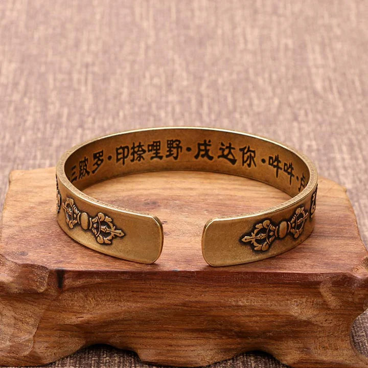 Bracelete da Cura em Cobre Tibetano