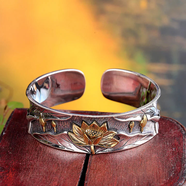 Bracelete Flor de Lótus da Tranquilidade