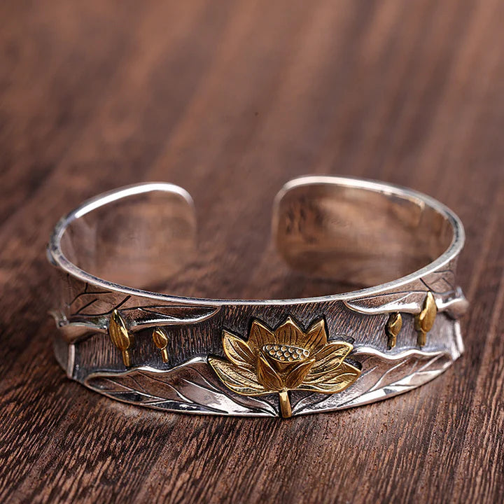 Bracelete Flor de Lótus da Tranquilidade