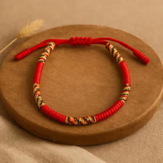 Pulseira Tibetana da Sorte Multicolor