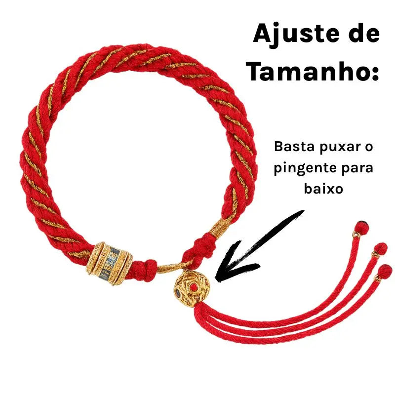 Pulseira Tibetana Roda da Oração