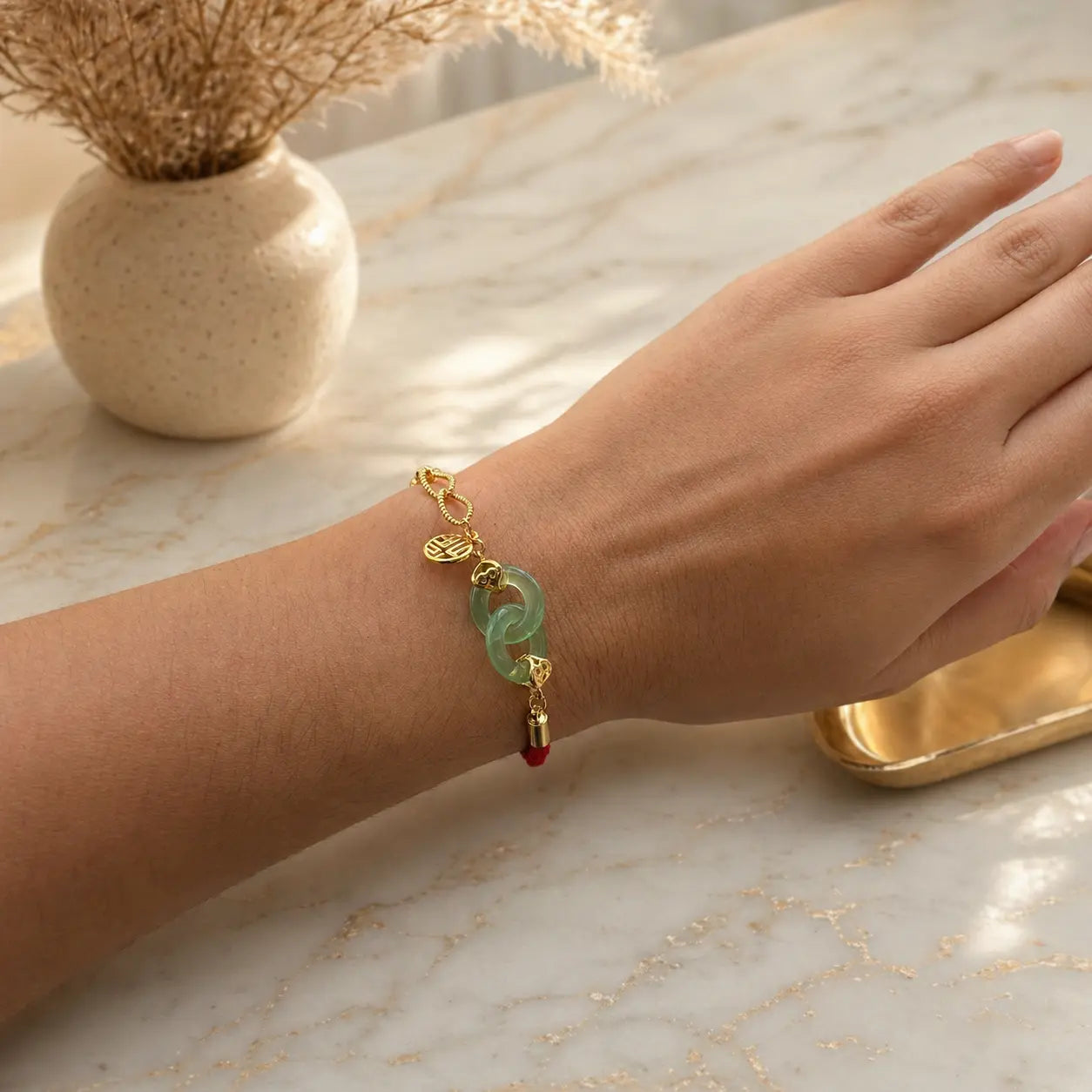 Pulseira Tibetana Arcos da Fortuna