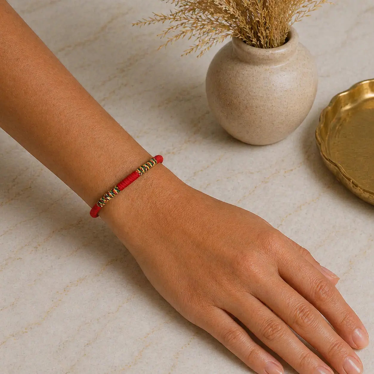 Pulseira Tibetana da Sorte Multicolor