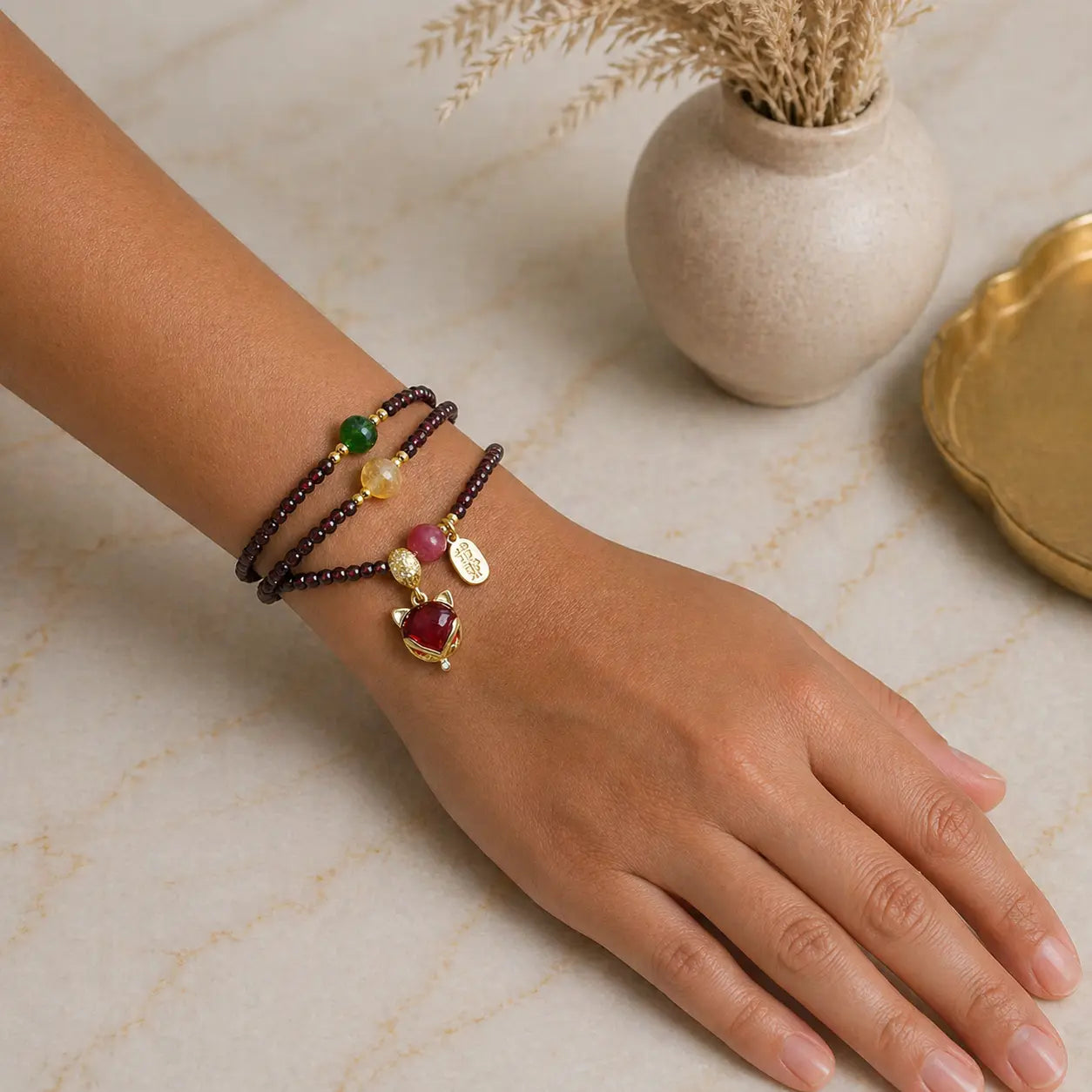 Pulseira Tripla Fortuna