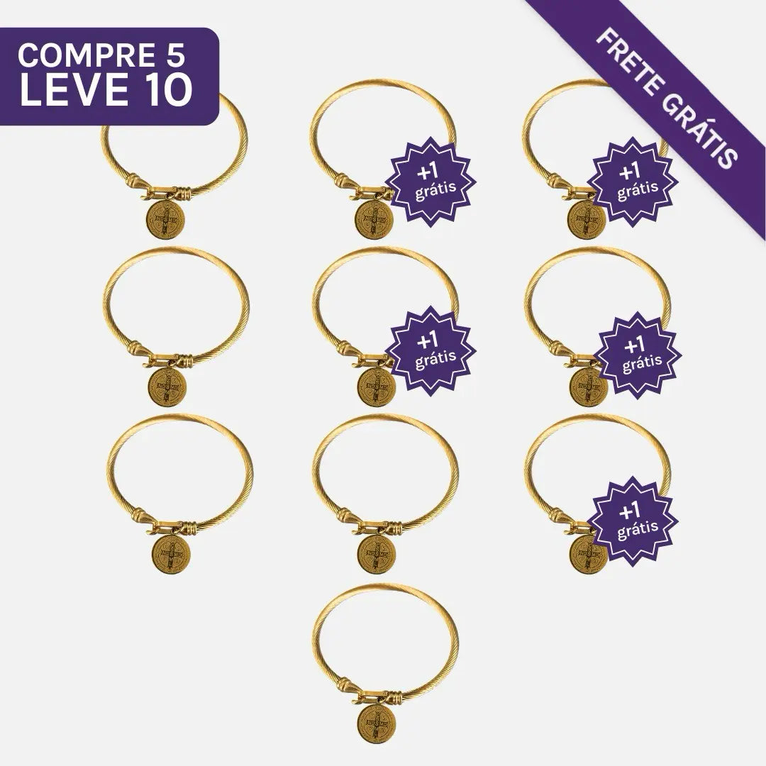 Pulseira de Proteção de São Bento