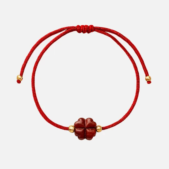 Compre 1 e Leve 2 | Pulseira Vermelha Trevo da Riqueza