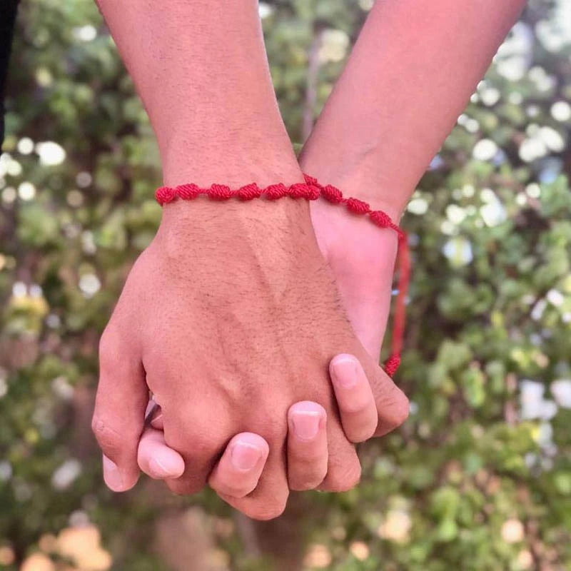 Grátis - Kit 2 Pulseiras dos 7 Nós