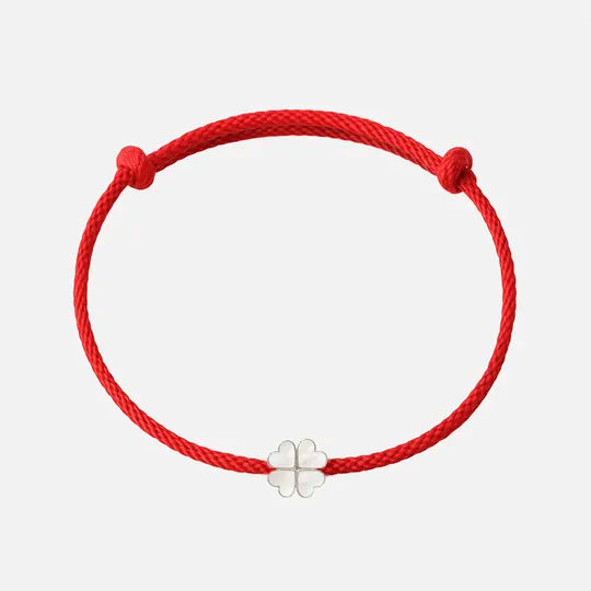 Pulseira Vermelha Trevo da Sorte