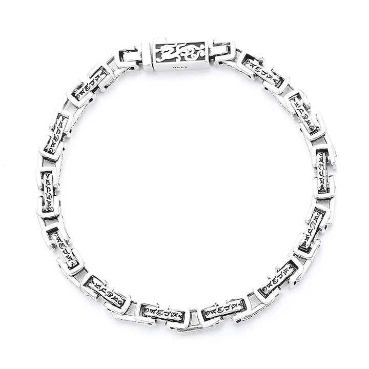 Pulseira da Sorte e Sucesso em Aço Inoxidável