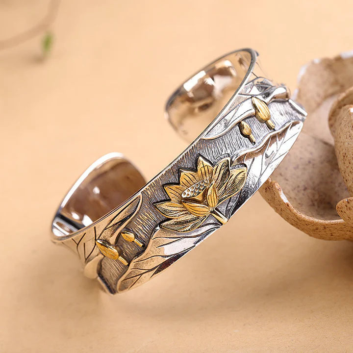 Bracelete Flor de Lótus da Tranquilidade