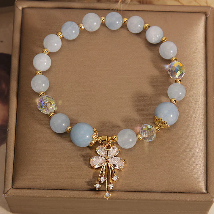 Pulseira da Cura em Água Marinha