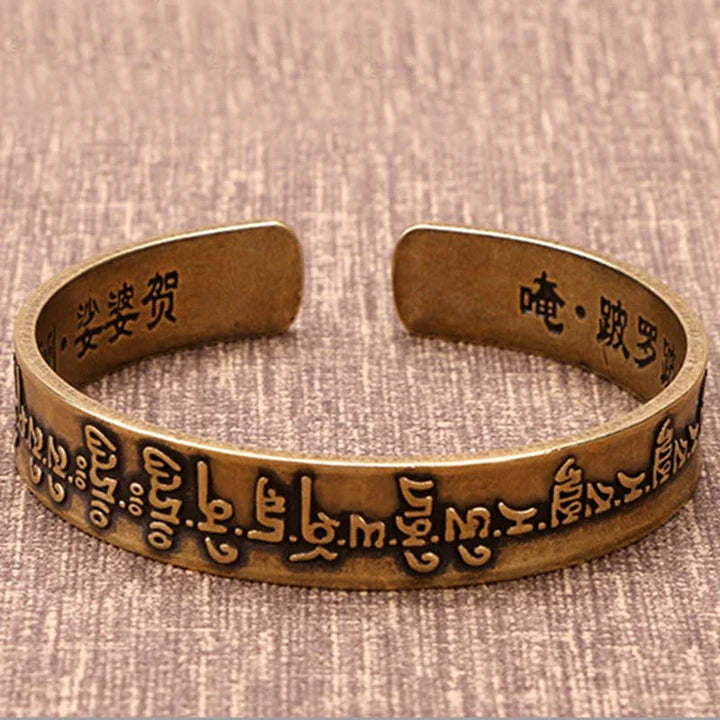 Bracelete da Cura em Cobre Tibetano
