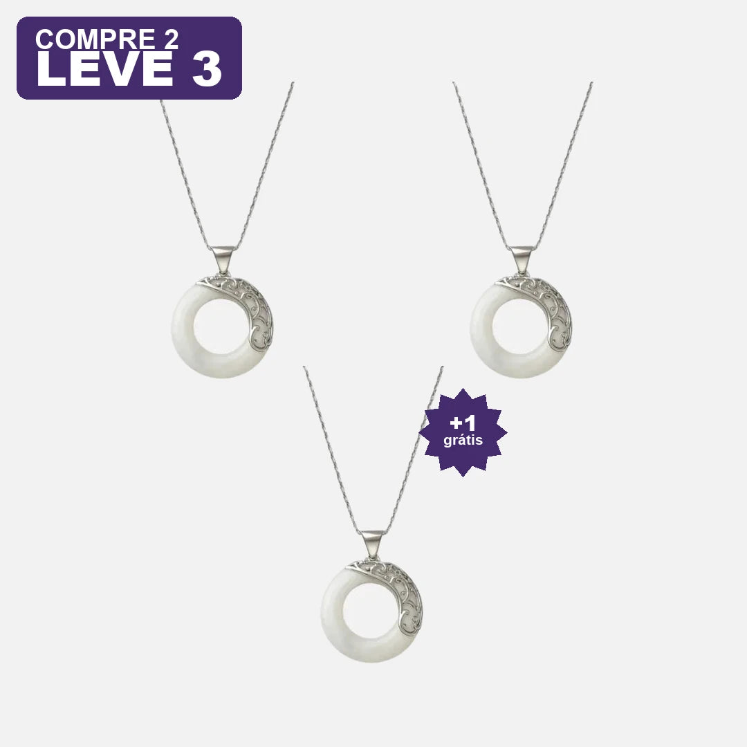 Colar Koi da Sorte em Jade — oferta leve 3 pague 2