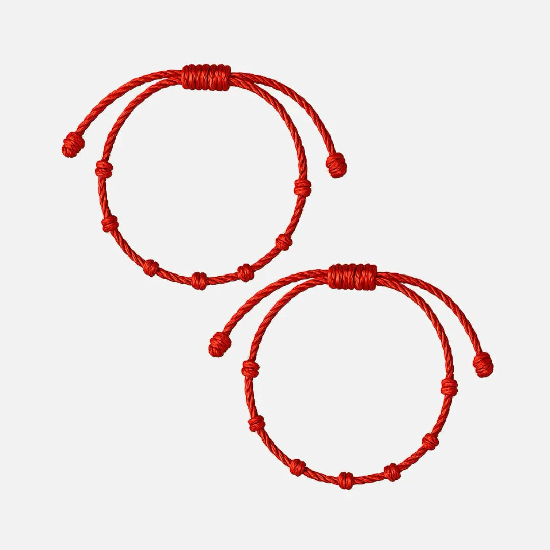 Grátis - Kit 2 Pulseiras dos 7 Nós