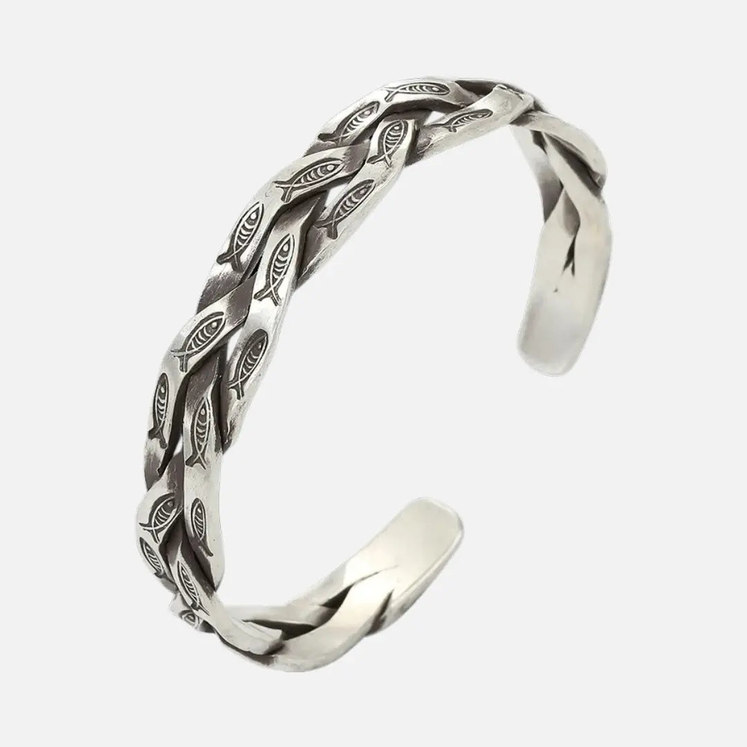 Pulseira da Riqueza em Aço Inoxidável
