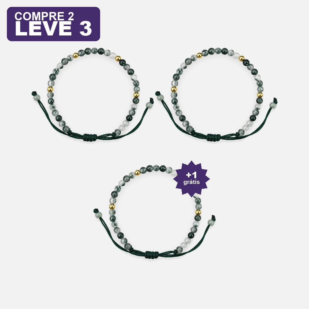 Pulseira Jardim da Harmonia — oferta leve 3 pague 2