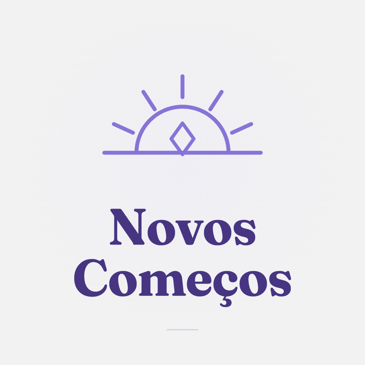 Novos Começos