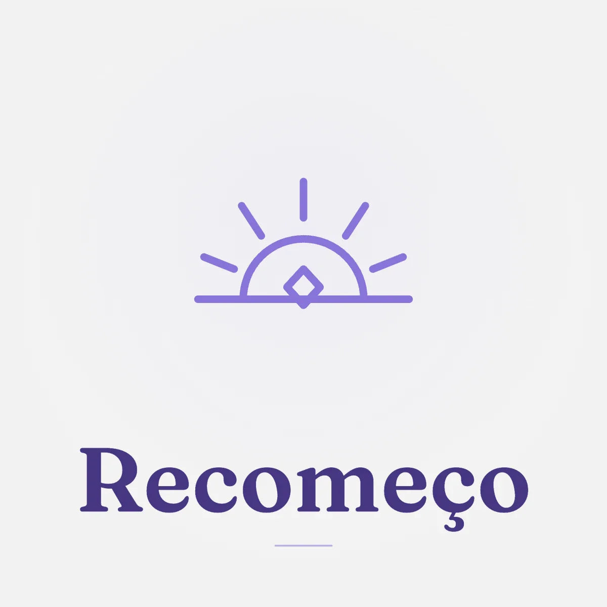 Recomeço — coleção de intenção Aurha