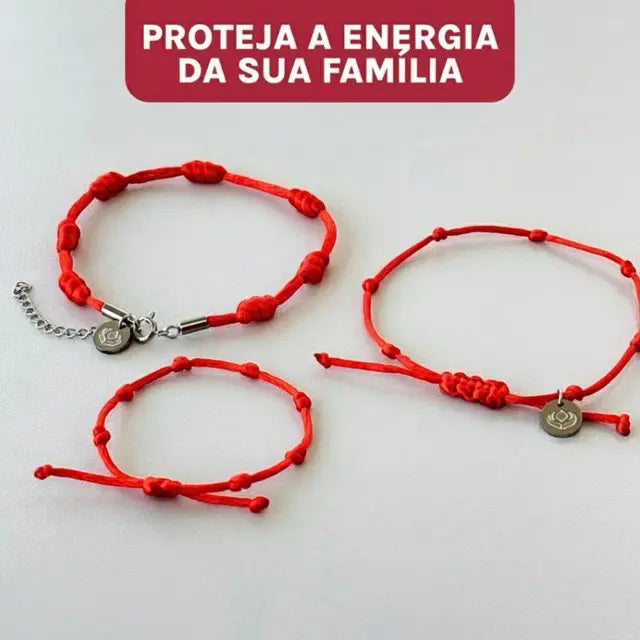 Pulseiras Vermelhas dos 7 Nós