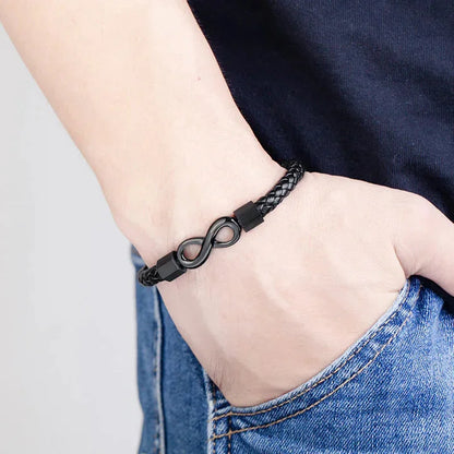 Pulseira do Equilíbrio Infinito — no pulso