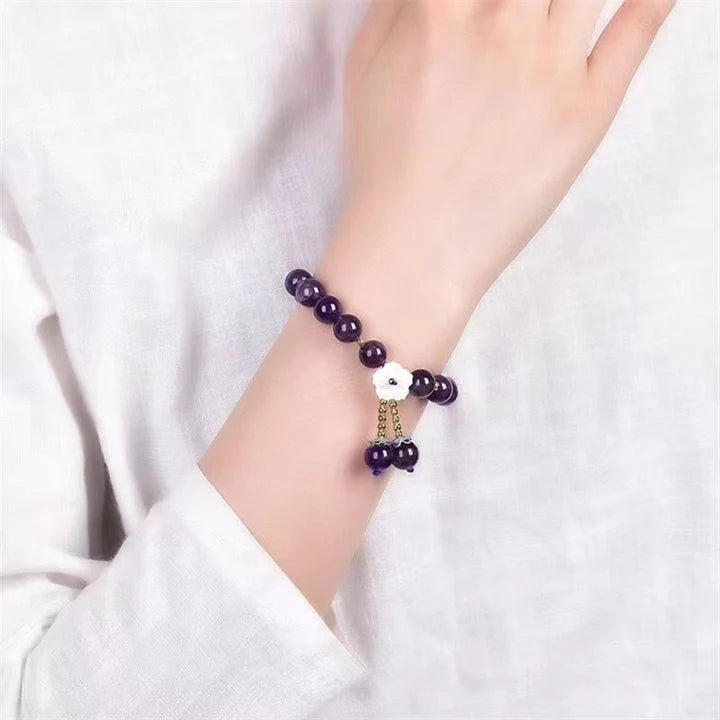 Pulseira da Transformação em Ametista Natural