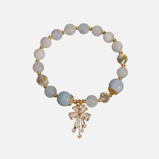 Pulseira da Cura em Água Marinha