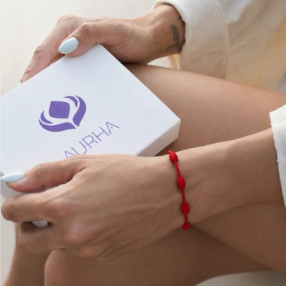 Pulseira Vermelha dos 7 Nós