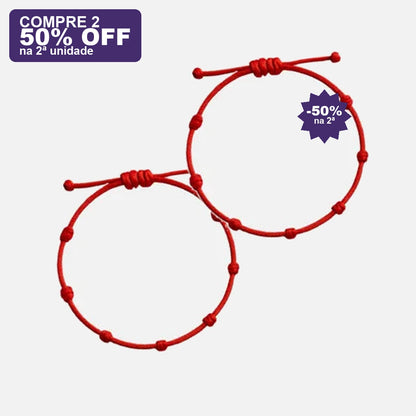 Pulseira Premium dos 7 Nós para Bebês — oferta compre 2 · 50% OFF na 2ª