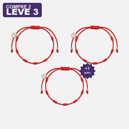 Pulseira Premium dos 7 Nós para Adultos — compre 2 leve 3