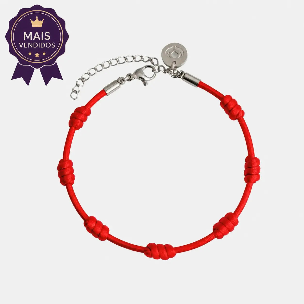 Pulseira Premium dos 7 Nós em Aço Inoxidável — foto principal
