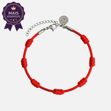 Pulseira Premium dos 7 Nós em Aço Inoxidável — foto principal