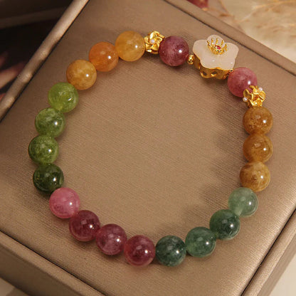 Pulseira da Sabedoria em Turmalina Colorida