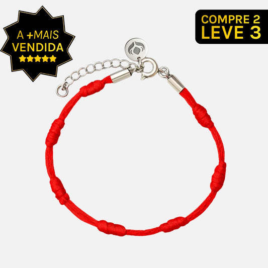 Pulseira Premium dos 7 Nós em Aço Inoxidável | Proteção e Elegância