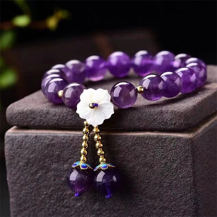 Pulseira da Transformação em Ametista Natural