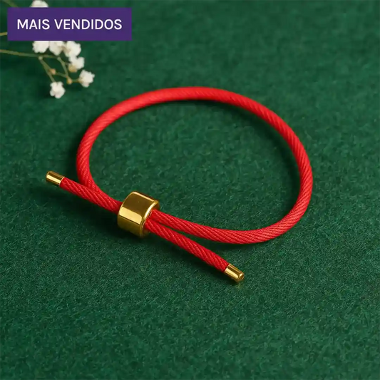 Pulseira Vermelha da Força e Proteção