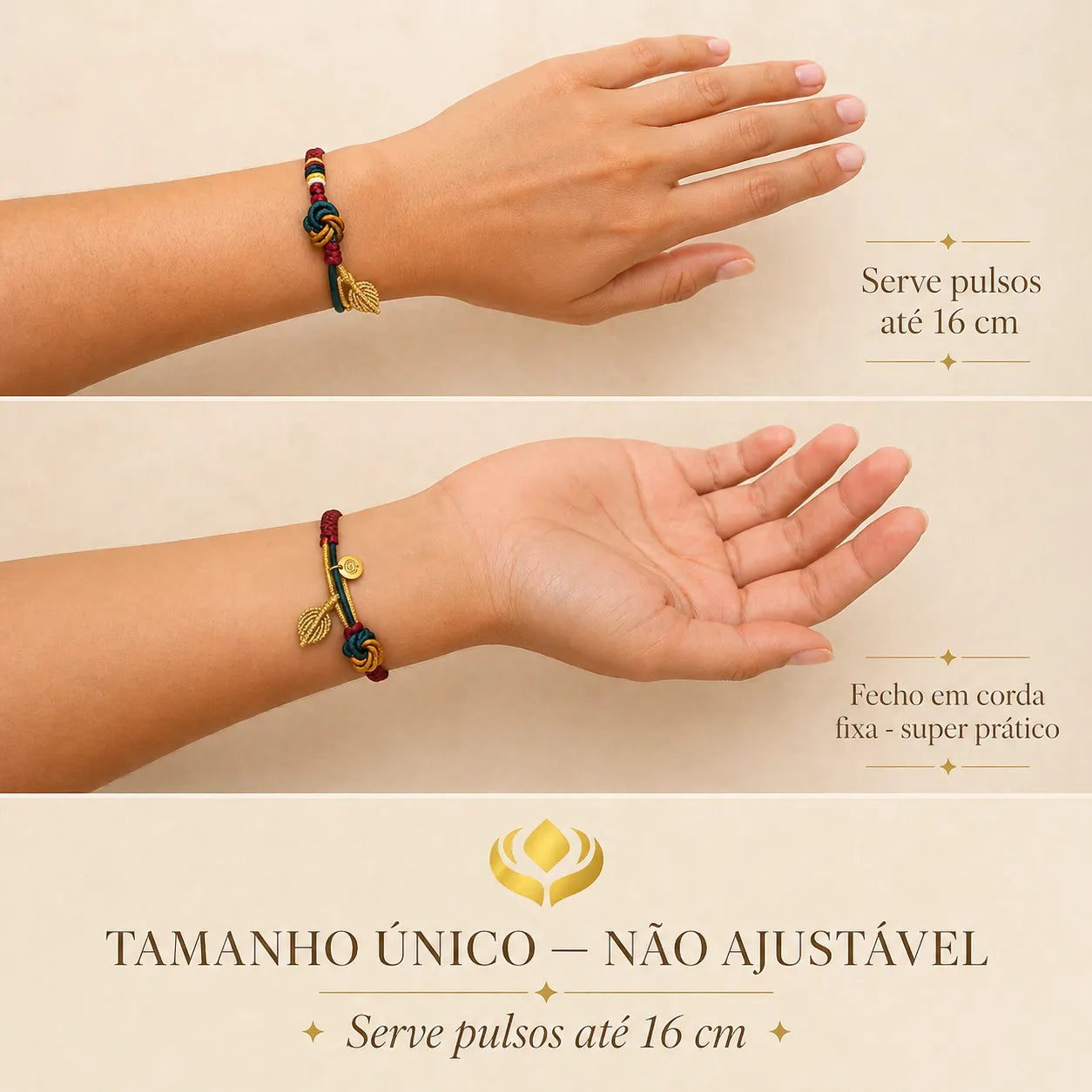 Pulseira Tibetana Mandala da Sorte