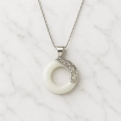 Colar Koi da Sorte em Jade