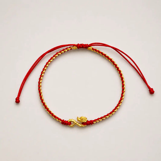 Pulseira Tibetana Dragão da Prosperidade