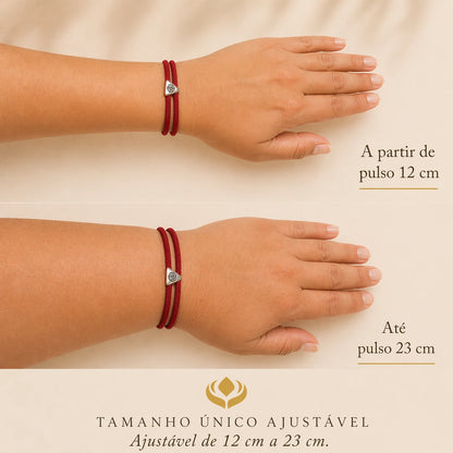 Pulseira Vermelha Fu da Sorte