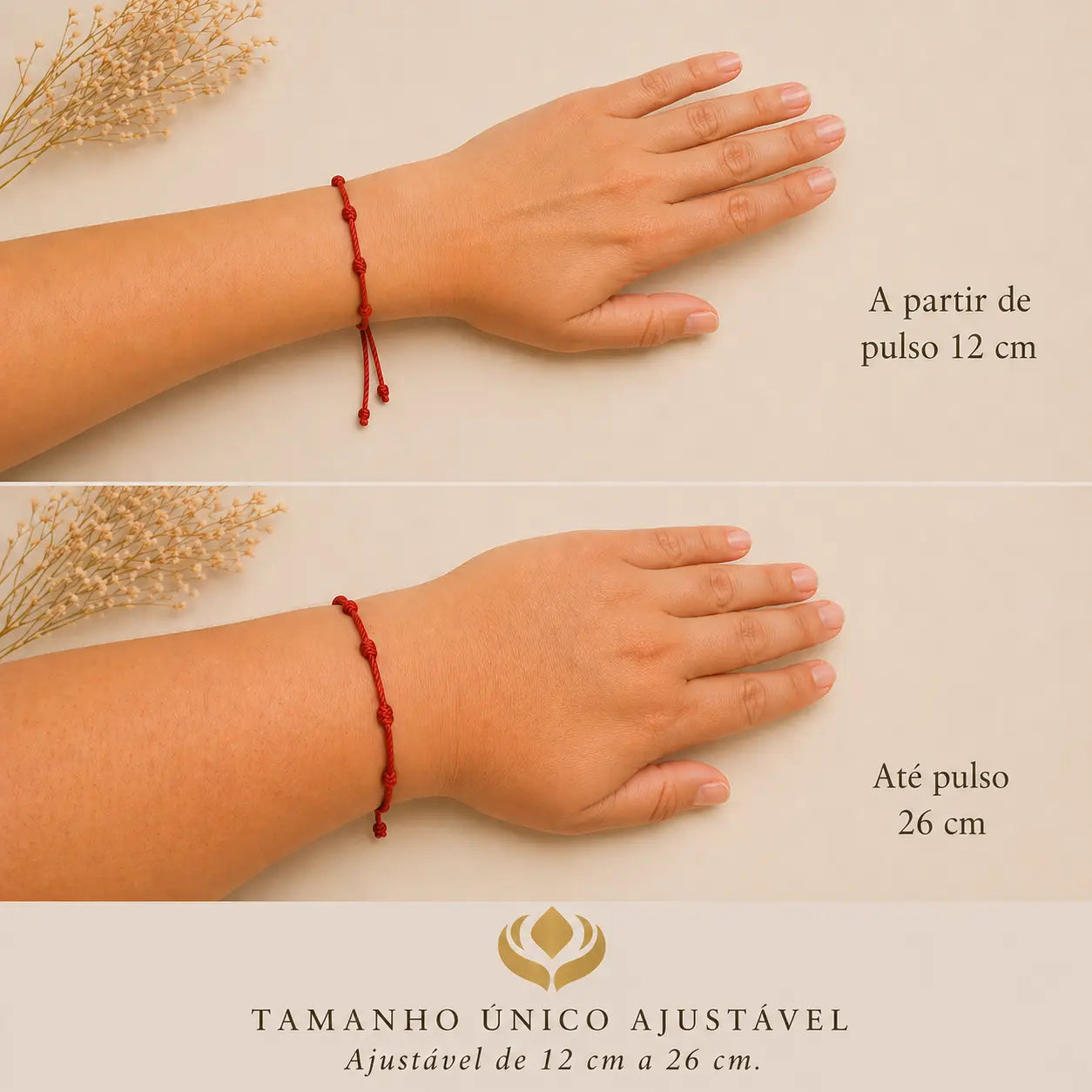 Pulseira Vermelha dos 7 Nós