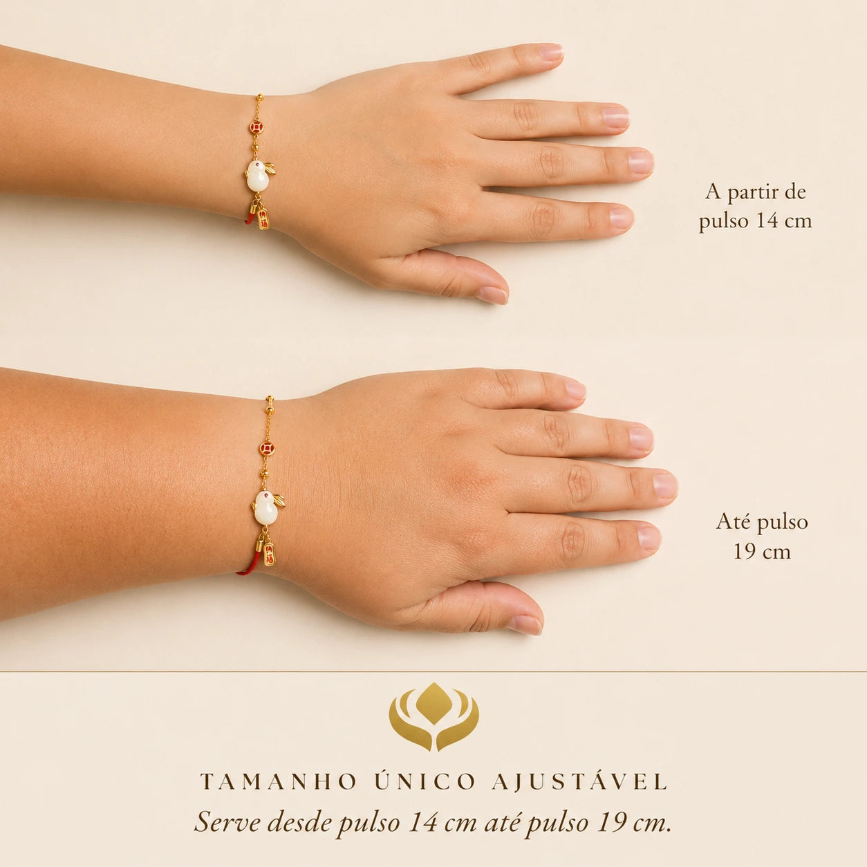 Pulseira Coelho da Sorte em Jade