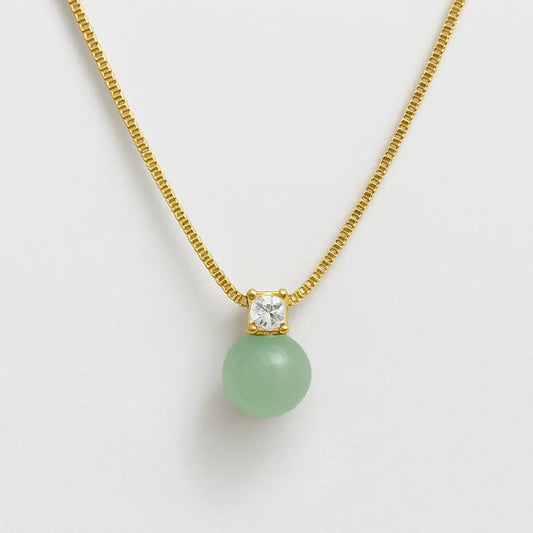 Colar da Prosperidade em Jade