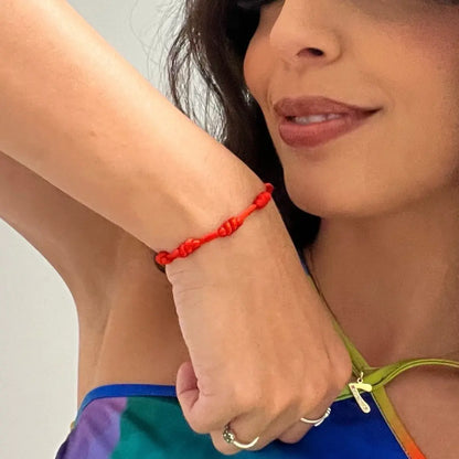 Pulseira Premium dos 7 Nós em Aço Inoxidável | Proteção e Elegância