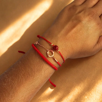 Pulseira Dragão & Koi da Sorte em Cobre