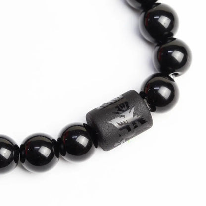 Kit Casal Fênix e Dragão em Obsidiana